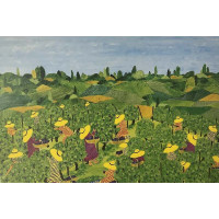 The Grape Harvest by Irene Tyack